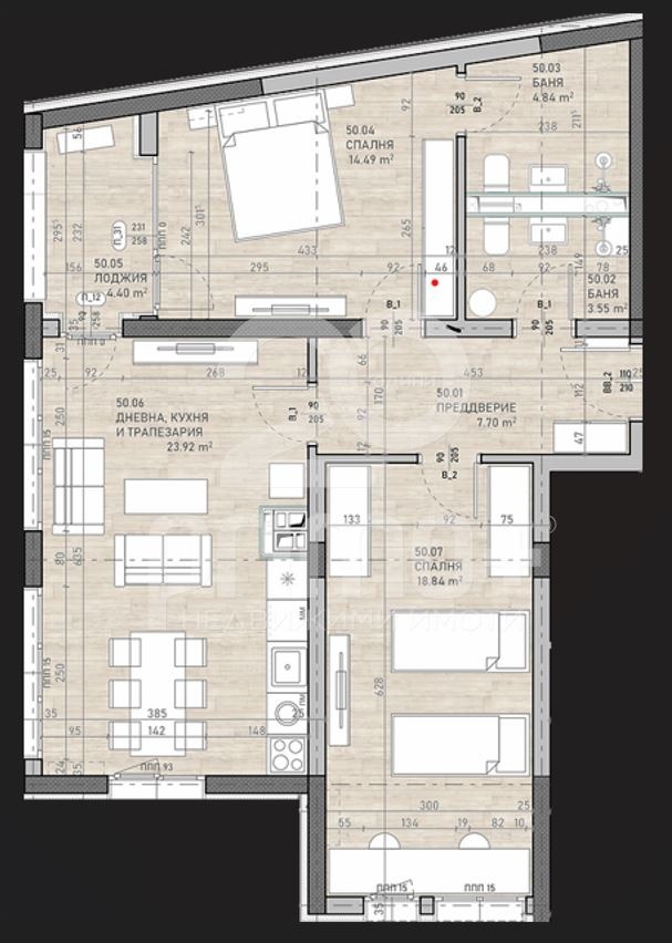 Zu verkaufen  2 Schlafzimmer Sofia , Suhata reka , 114 qm | 25292034 - Bild [11]