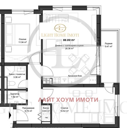 À venda  2 quartos Plovdiv , Kiutchuk Parij , 103 m² | 30888165 - imagem [3]