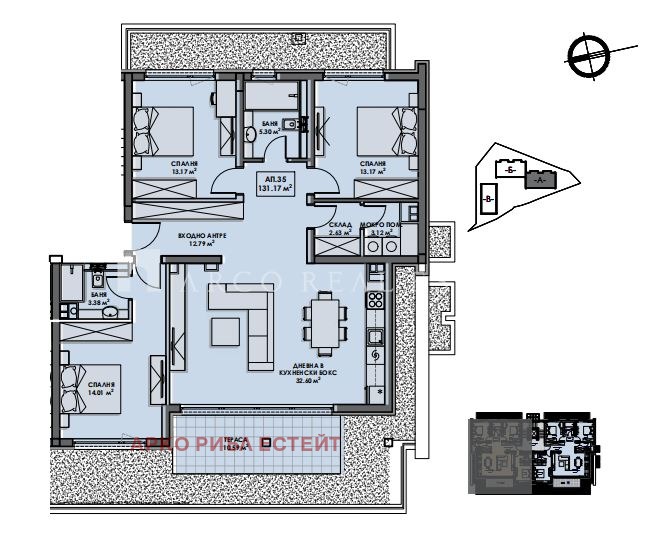 Продается  3 спальни София , Бистрица , 146 кв.м | 69594294 - изображение [6]