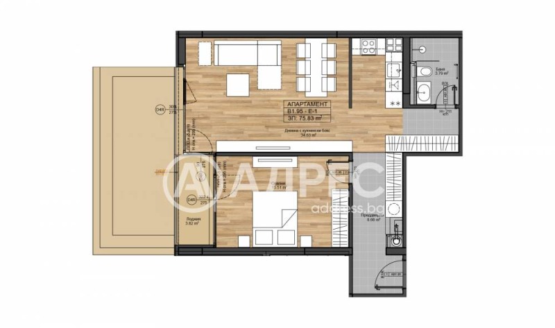 Na prodej  1 ložnice Sofia , Bojana , 95 m2 | 65529396 - obraz [4]