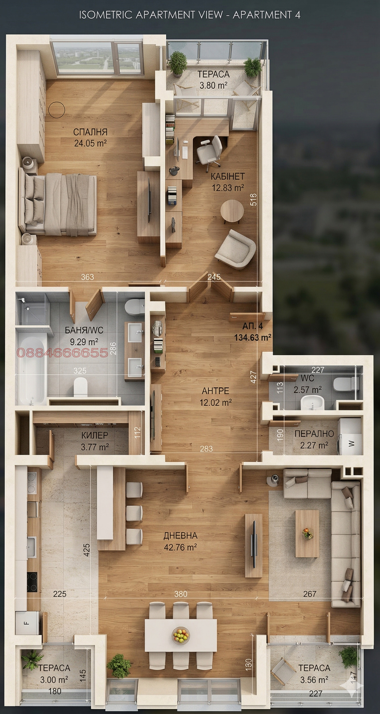 Продава 3-СТАЕН, гр. Варна, Бриз, снимка 3 - Апартаменти - 54142933