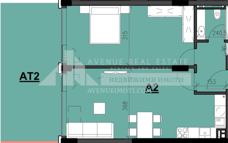 Till salu  1 sovrum Plovdiv , Karsjijaka , 96 kvm | 47772186 - bild [3]