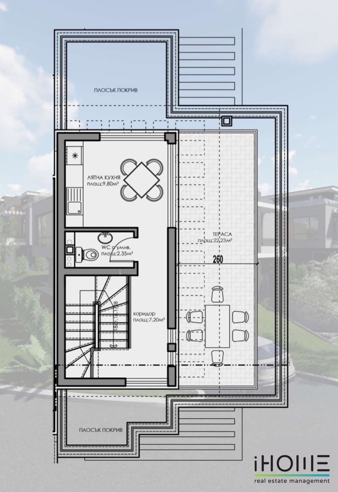 Продава КЪЩА, гр. София, Горна баня, снимка 15 - Къщи - 48274943