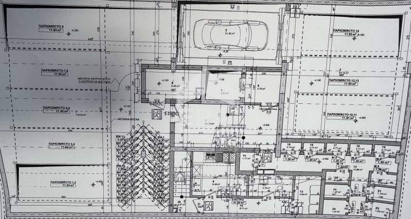 À venda  Lugar de estacionamento Sofia , Zona B-18 , 24 m² | 78530110