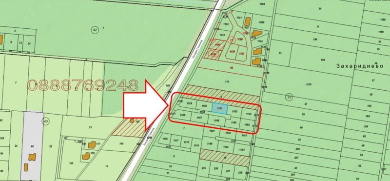 Til salg  Grund region Plovdiv , Markovo , 590 kvm | 82602931