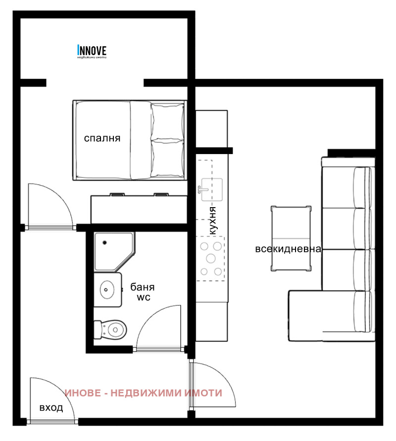 Продава 2-СТАЕН, гр. София, Красно село, снимка 10 - Апартаменти - 53030063
