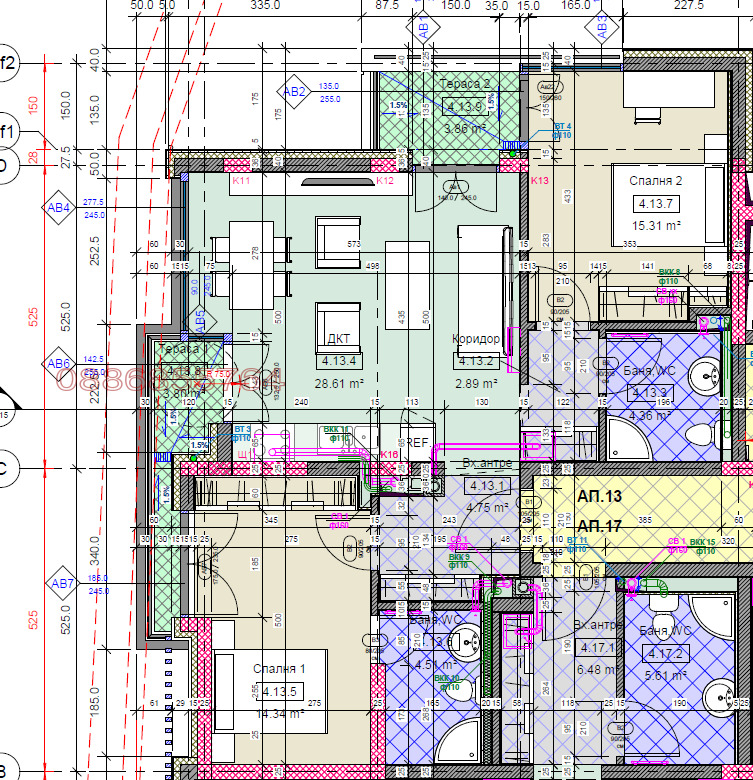 Продава 3-СТАЕН, гр. София, Витоша, снимка 2 - Апартаменти - 54325395