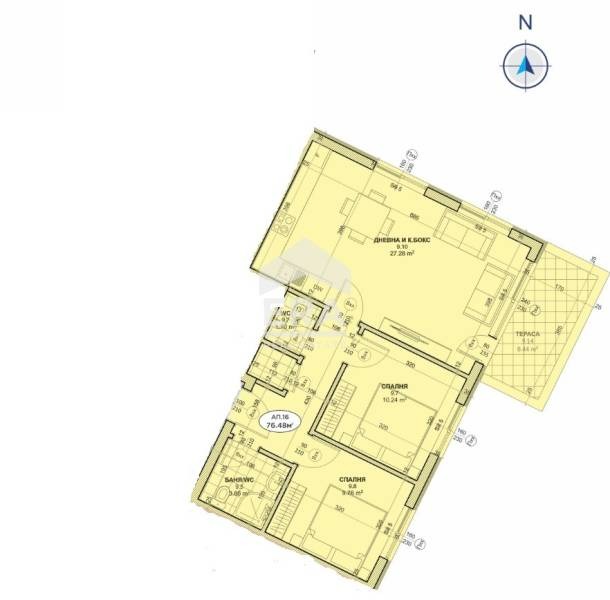 На продаж  2 спальні Варна , Виница , 87 кв.м | 58550636 - зображення [9]