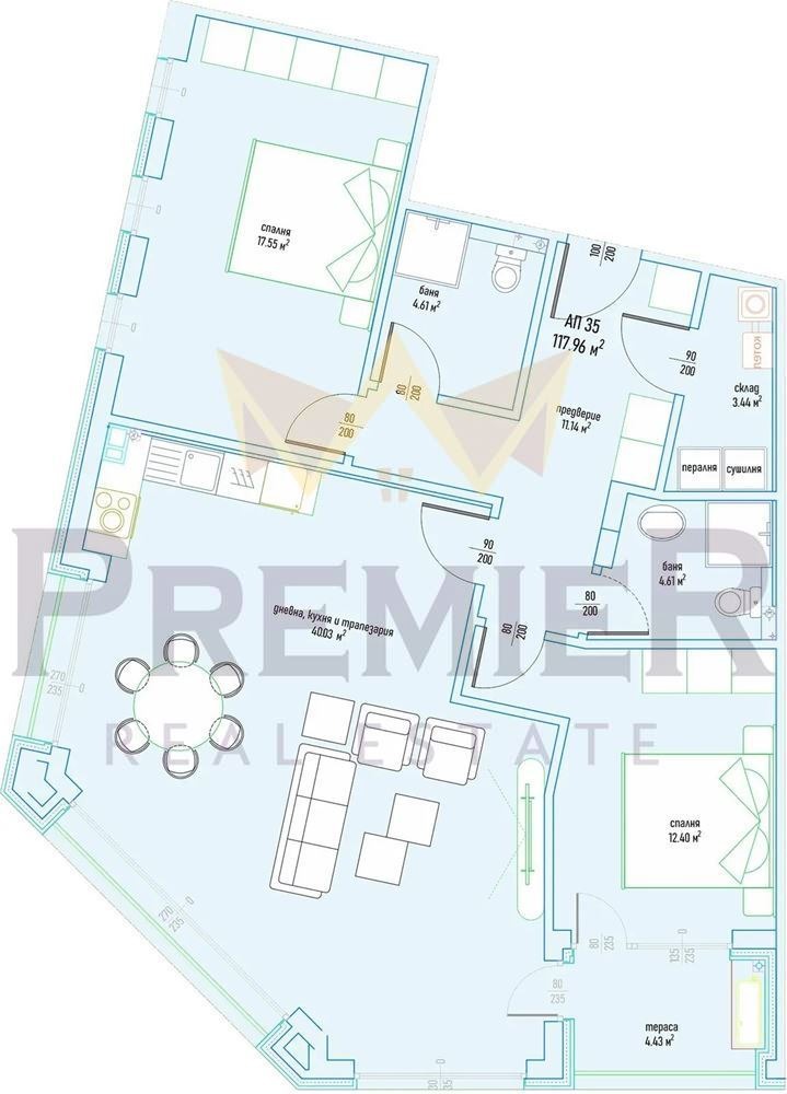 Продава 3-СТАЕН, гр. София, Малинова долина, снимка 6 - Апартаменти - 52576373