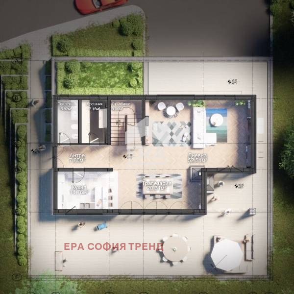 Продава КЪЩА, гр. София, в.з.Киноцентъра, снимка 8 - Къщи - 52571950