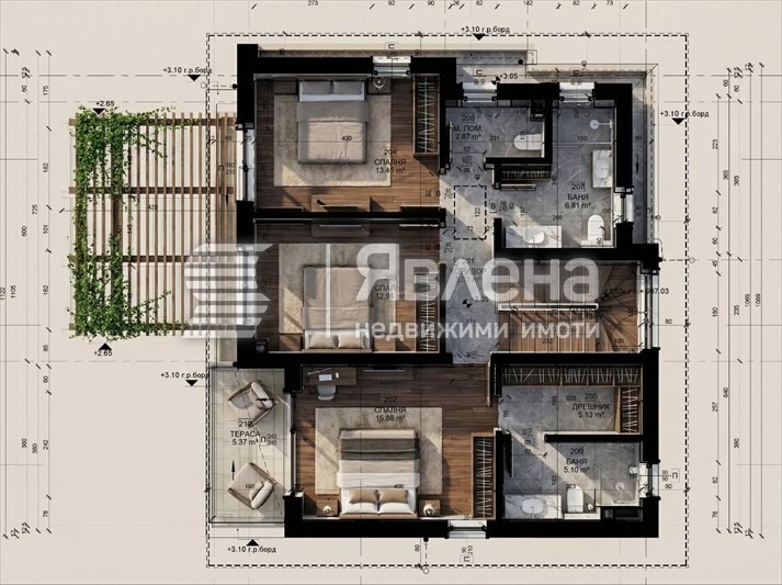 Продава КЪЩА, с. Боснек, област Перник, снимка 4 - Къщи - 55514951