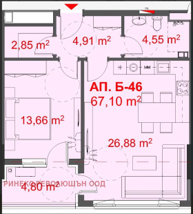 Продажба на двустайни апартаменти в град Бургас — страница 9 - изображение 13 