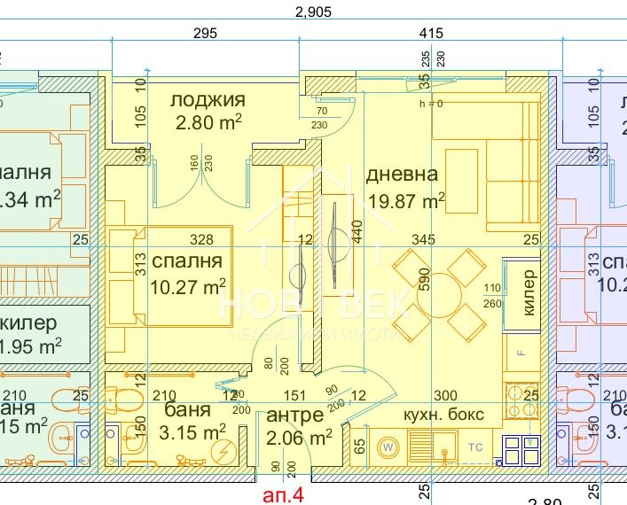 Продава  2-стаен град Варна , м-т Пчелина , 50 кв.м | 56012944 - изображение [10]