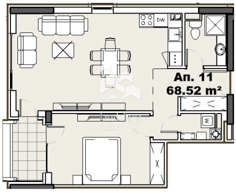 À venda  1 quarto Sofia , m-t Gardova glava , 80 m² | 44697484 - imagem [12]