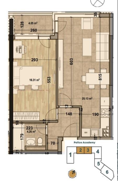 For Sale  1 bedroom Sofia , Mladost 4 , 80 sq.m | 53449591 - image [2]