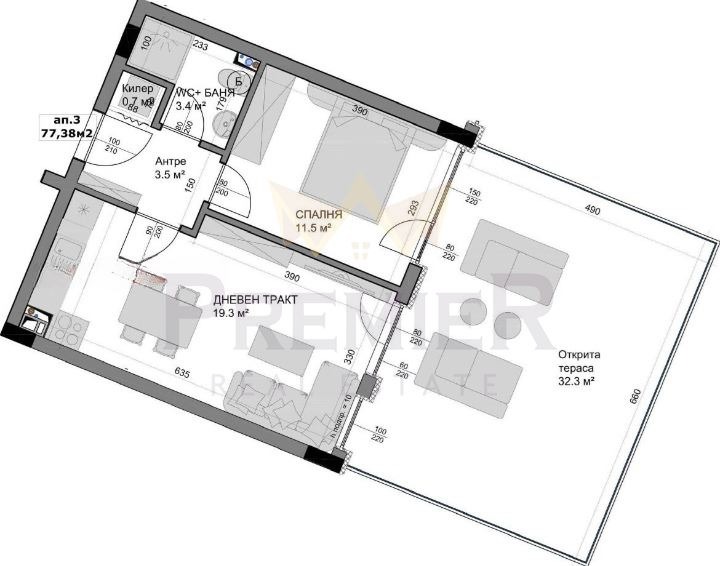Продава 2-СТАЕН, гр. Варна, Владислав Варненчик 1