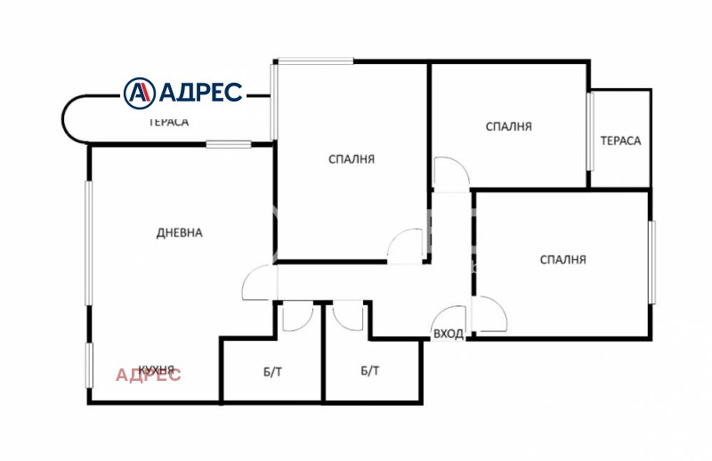 Продава 3-СТАЕН, гр. Варна, Чаталджа, снимка 4 - Апартаменти - 53029179