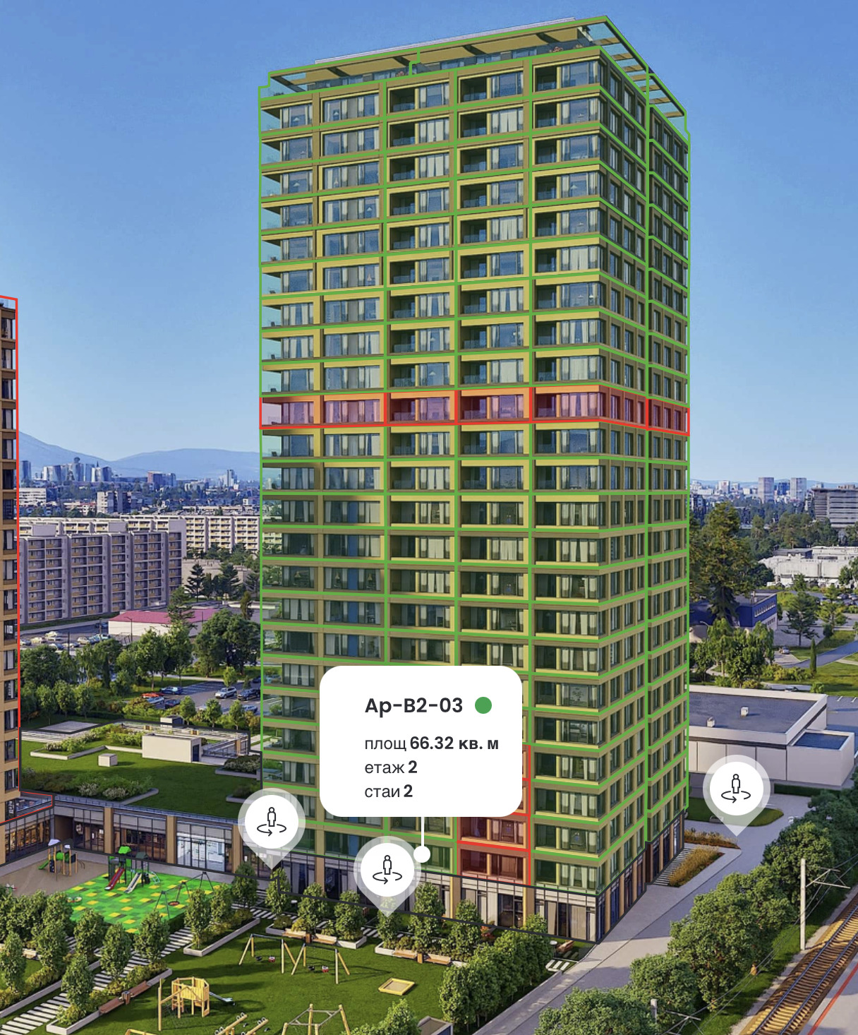 Продава ОФИС, гр. София, Дружба 1, снимка 2 - Офиси - 55097202