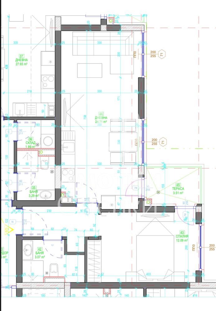 Продава 2-СТАЕН, гр. София, Малинова долина, снимка 13 - Aпартаменти - 48008966