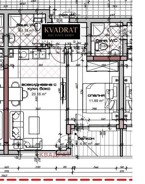 Na sprzedaż  1 sypialnia Warna , Kajsiewa gradina , 64 mkw | 76074796