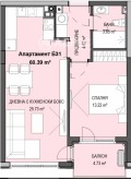 Продава 2-СТАЕН, гр. София, Кръстова вада, снимка 4