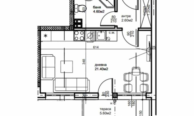For Sale  Studio Plovdiv , Belomorski , 46 sq.m | 68207844 - image [5]