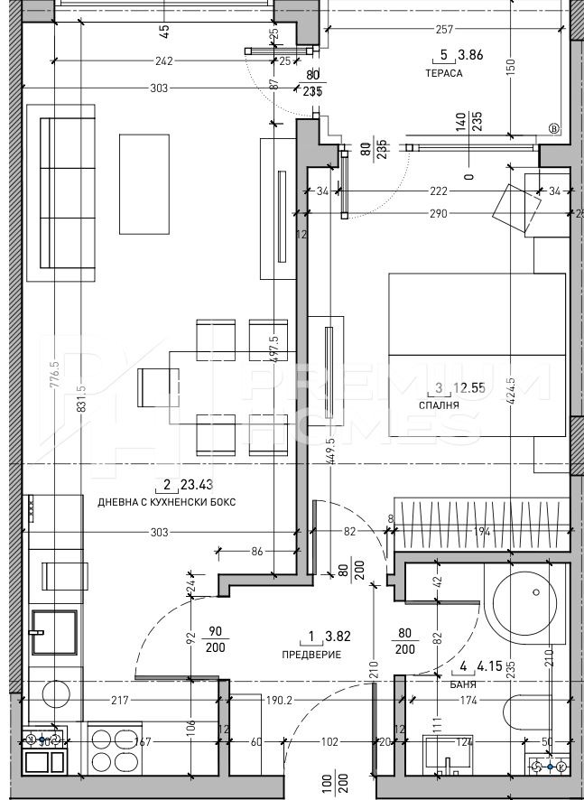 Продава 2-СТАЕН, гр. София, Малинова долина, снимка 5 - Апартаменти - 54629672