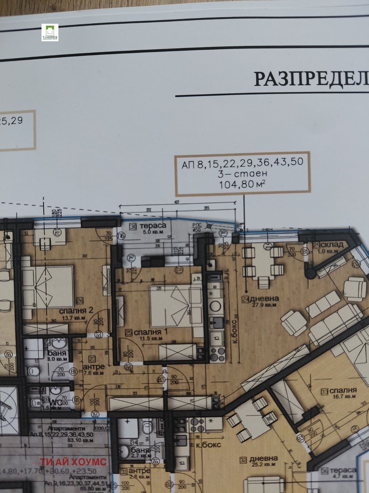 Продава 3-СТАЕН, гр. София, Витоша, снимка 3 - Апартаменти - 53985089