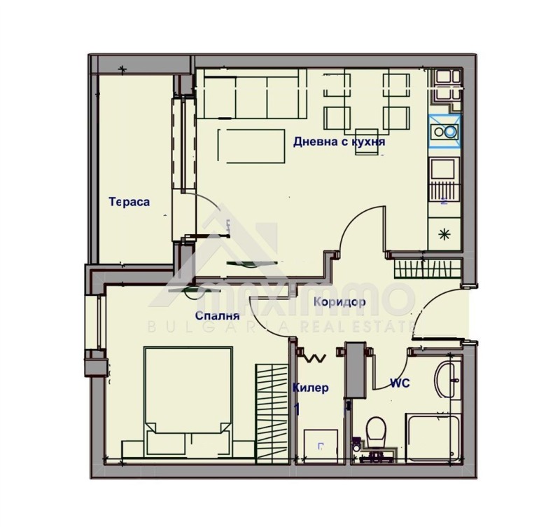 Na sprzedaż  1 sypialnia Warna , Mladost 2 , 61 mkw | 77384114 - obraz [4]