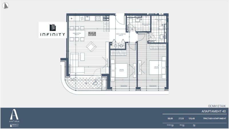 De vânzare  2 dormitoare Sofia , Oboriște , 126 mp | 49707479