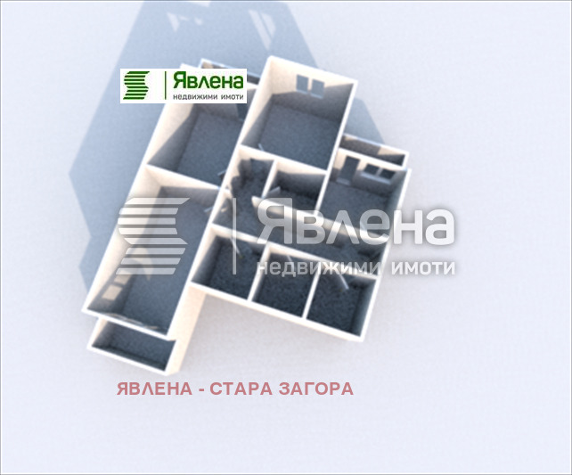 Продава 3-СТАЕН, гр. Казанлък, област Стара Загора, снимка 7 - Апартаменти - 54060166