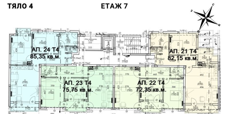 Продава  3-стаен град Варна , Център , 101 кв.м | 34006691 - изображение [12]