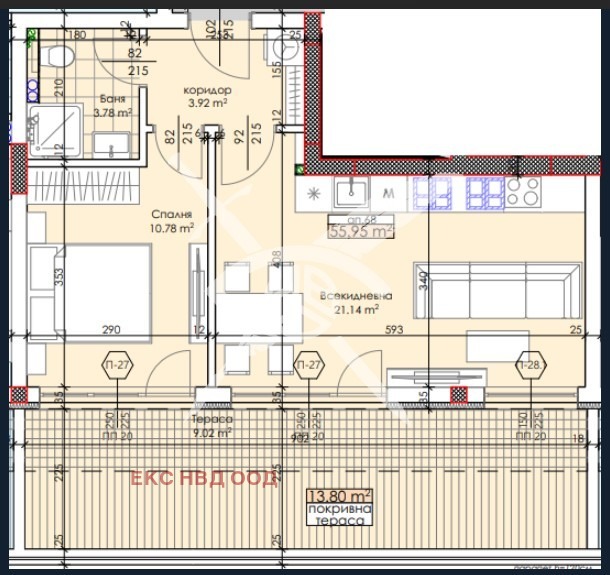 Продава  1-стаен град Пловдив , Тракия , 66 кв.м | 64130786