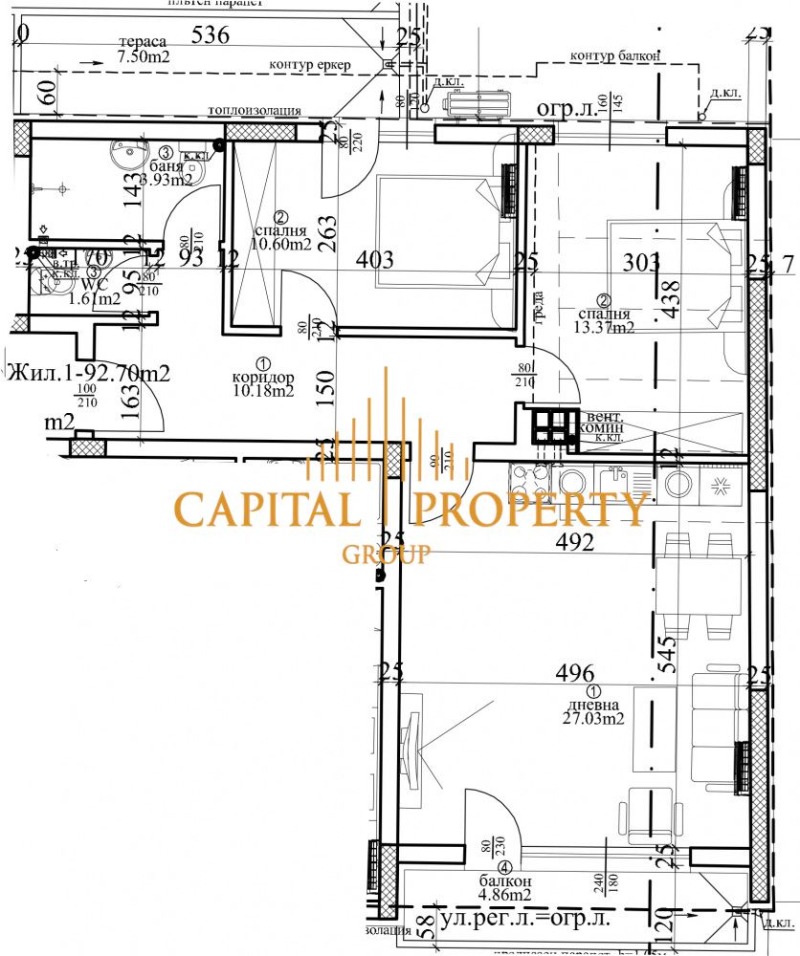 Продава  3-стаен, град Варна, Център •  230 000 EUR • ID 88281130 — holmes.bg - [1] 