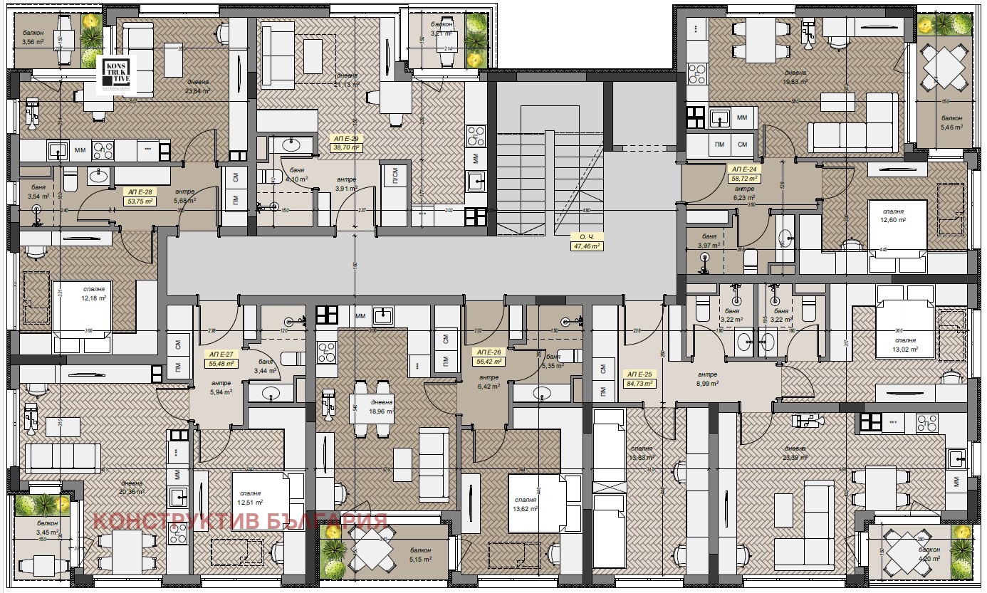 Продава 2-СТАЕН, гр. София, Левски Г, снимка 5 - Апартаменти - 54212837