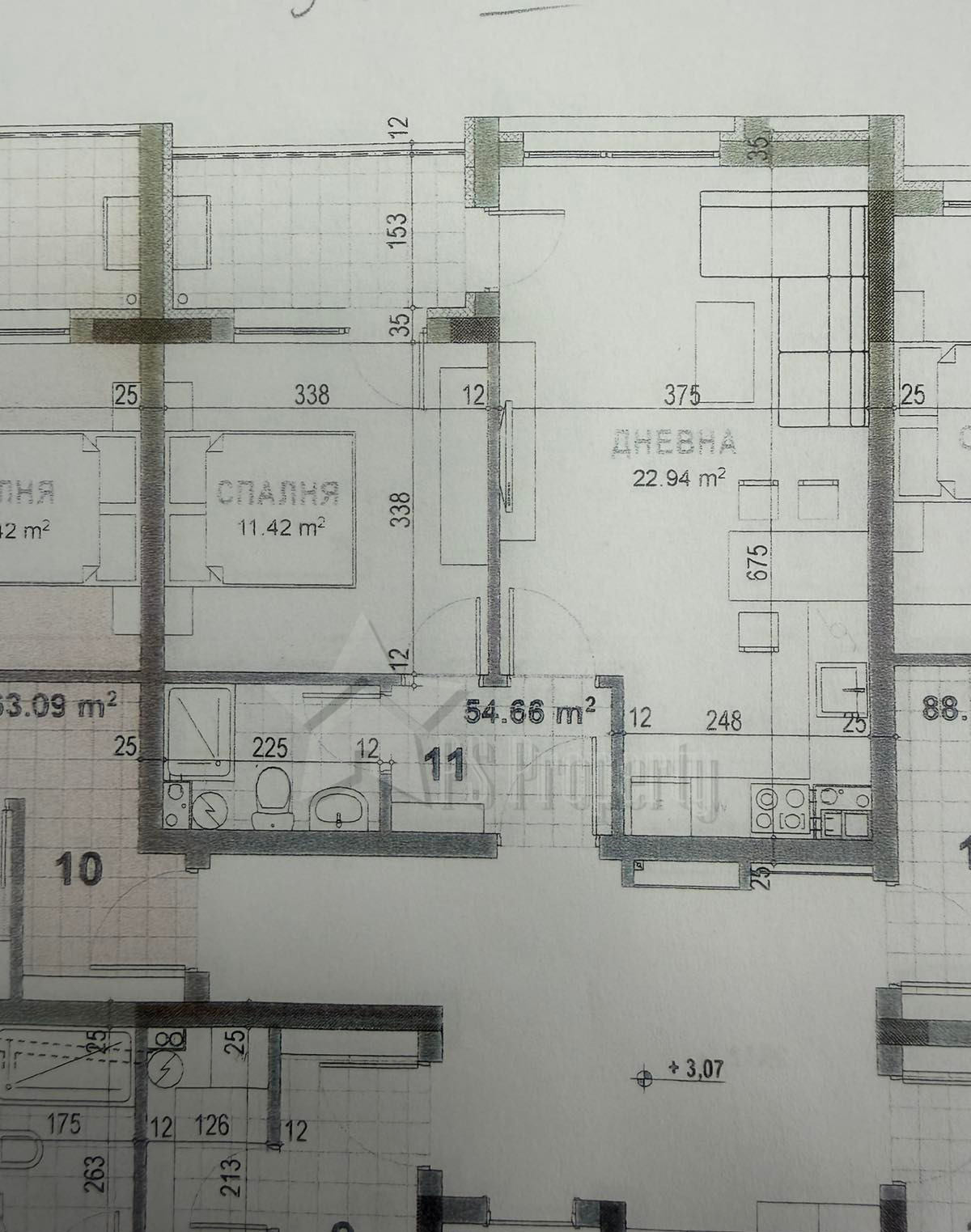 Продава 2-СТАЕН, гр. Стара Загора, Самара 3, снимка 3 - Апартаменти - 54410495