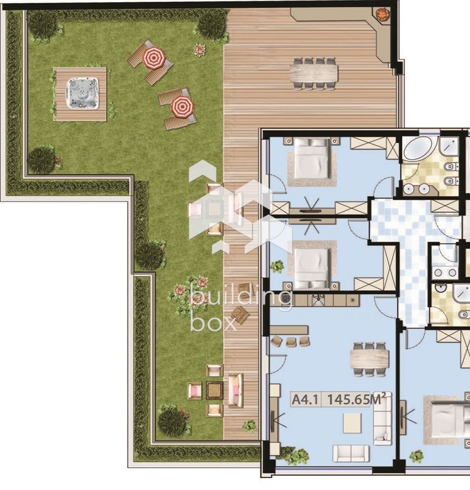 Продава 4-СТАЕН, гр. София, Симеоново, снимка 9 - Апартаменти - 53709353