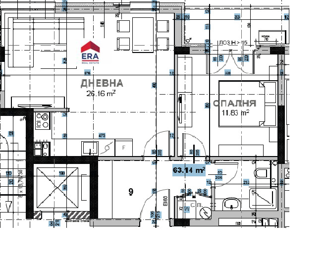 Продава 2-СТАЕН, гр. Стара Загора, Казански - изток, снимка 1 - Aпартаменти - 47458792