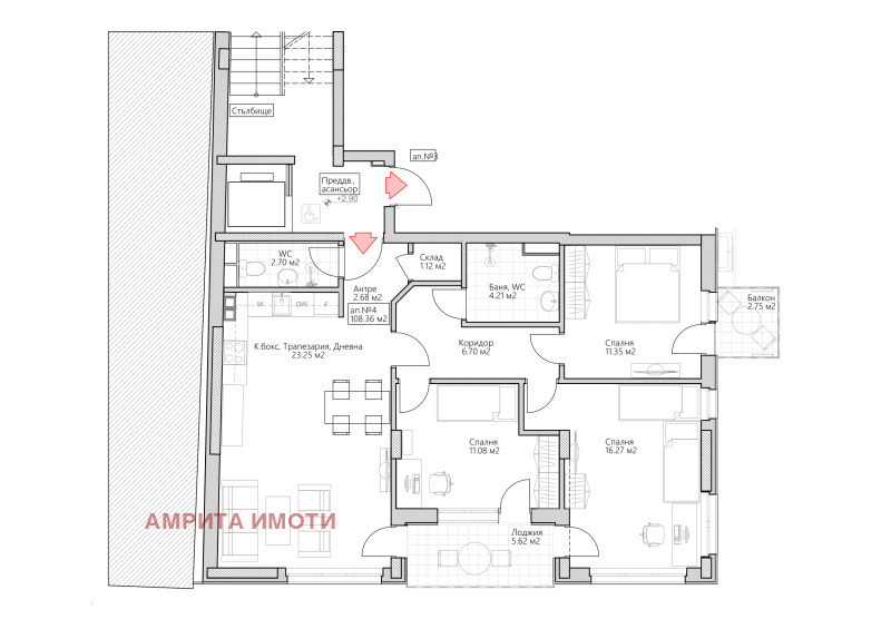 Продава  2 Schlafzimmer Sofia , Lozenez , 125 кв.м | 59221410 - изображение [5]