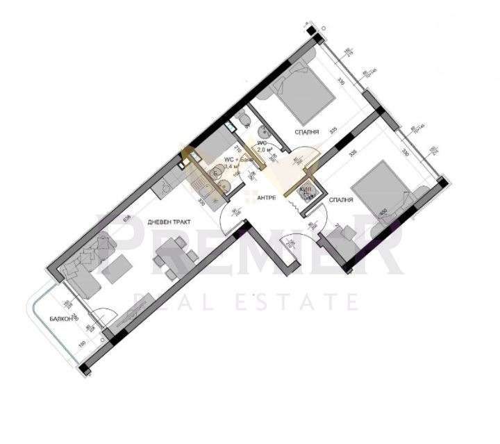 Продава 3-СТАЕН, гр. Варна, Владислав Варненчик 1, снимка 9 - Апартаменти - 55259615