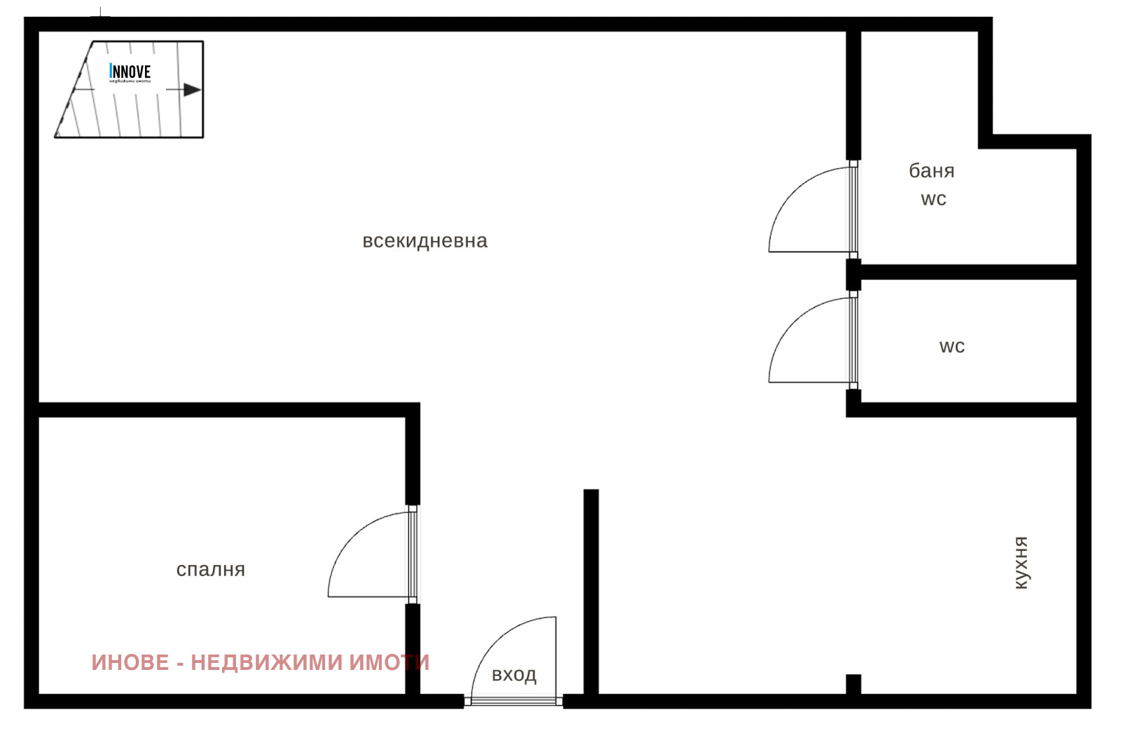 Продава 3-СТАЕН, гр. София, Студентски град, снимка 2 - Апартаменти - 53944001