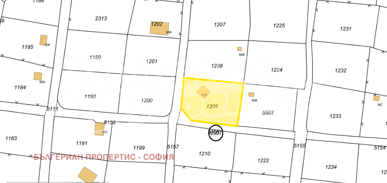 Продава ПАРЦЕЛ, гр. София, с. Герман, снимка 5 - Парцели - 54291211