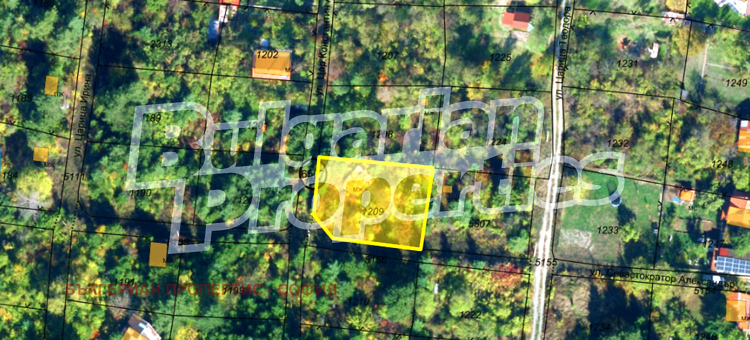 Продава ПАРЦЕЛ, гр. София, с. Герман, снимка 3 - Парцели - 54291211