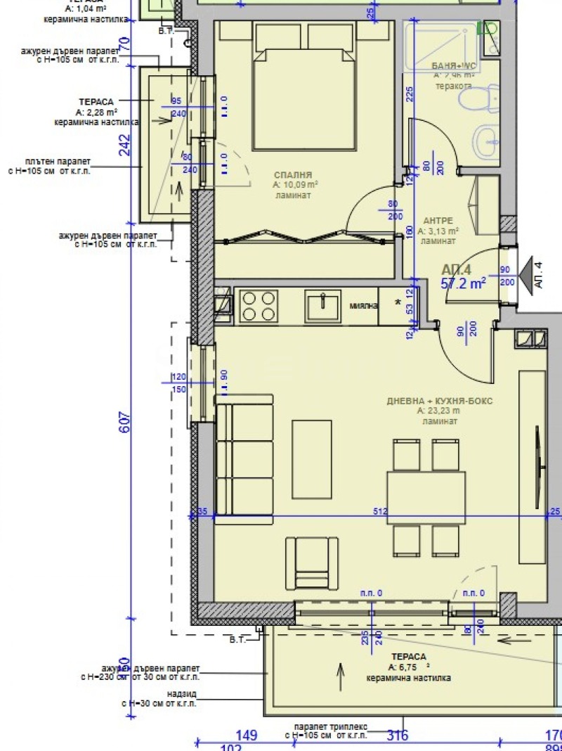 Продава 2-СТАЕН, гр. Созопол, област Бургас, снимка 2 - Апартаменти - 53119842