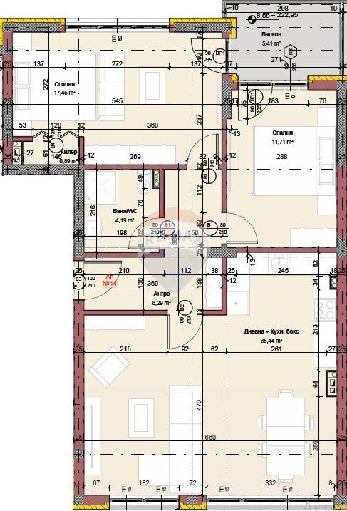 Продава 3-СТАЕН, гр. Варна, Виница