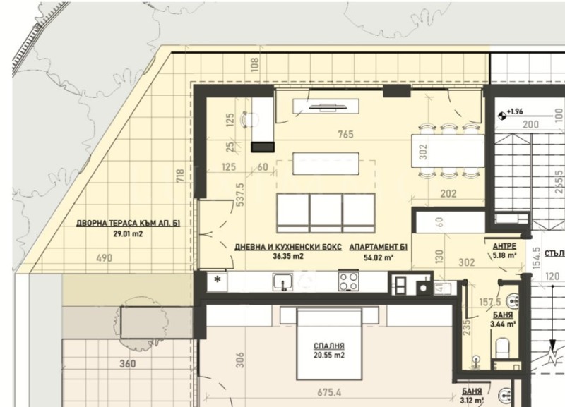 Продава 1-СТАЕН, гр. София, Бояна, снимка 2 - Апартаменти - 53256098