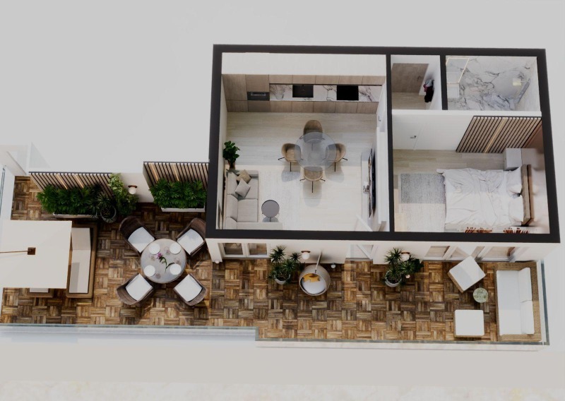 Продава 2-СТАЕН, гр. Варна, Изгрев, снимка 4 - Апартаменти - 52443133