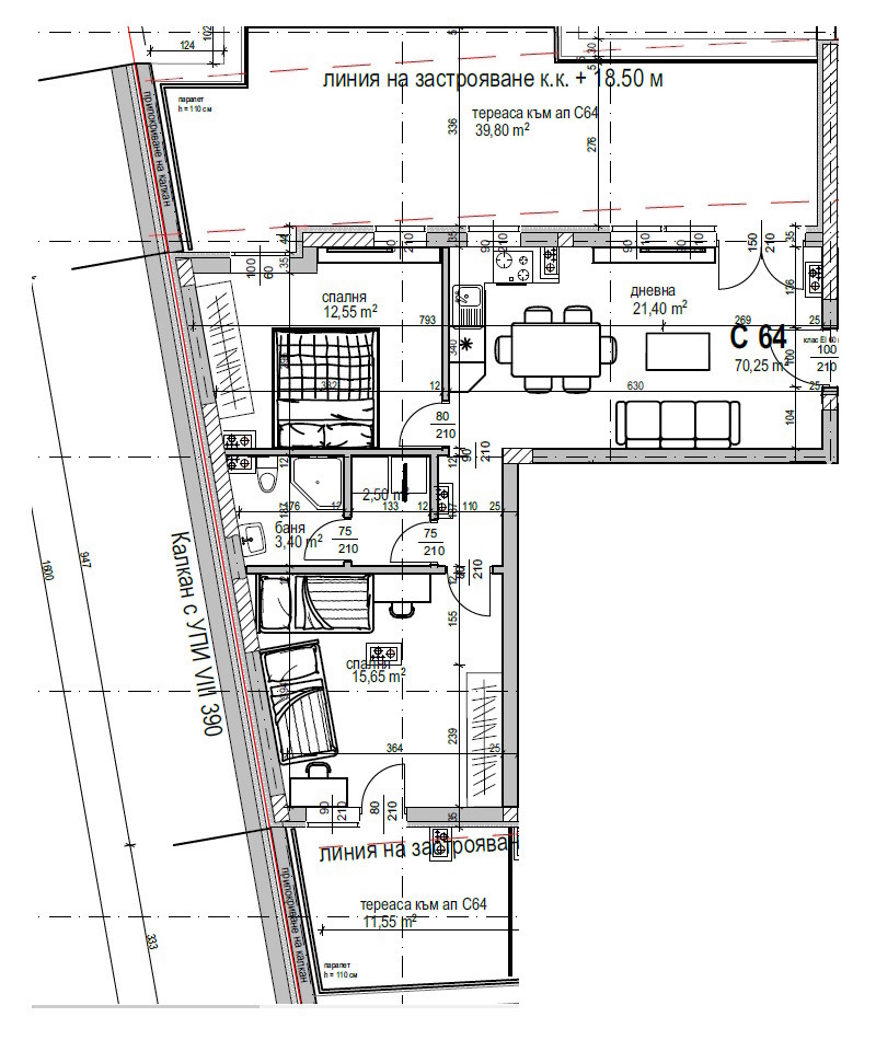 Na prodej  2 ložnice Sofia , Manastirski livadi , 131 m2 | 71633630 - obraz [5]