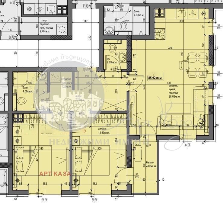 Продава 3-СТАЕН, гр. Пловдив, Христо Смирненски, снимка 2 - Aпартаменти - 47179602