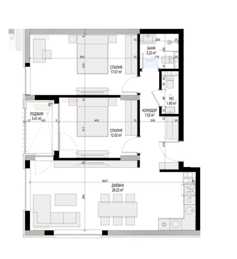 Продава  3-стаен град Варна , Левски 1 , 105 кв.м | 15545341 - изображение [2]